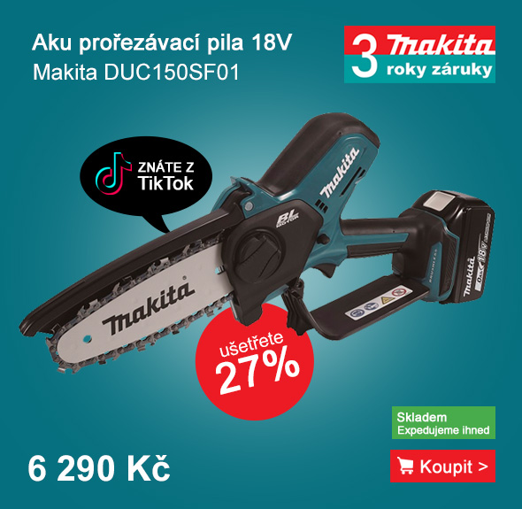 Aku prořezávací pila 150 mm Li-ion LXT 18V/1x3,0 Ah Makita DUC15