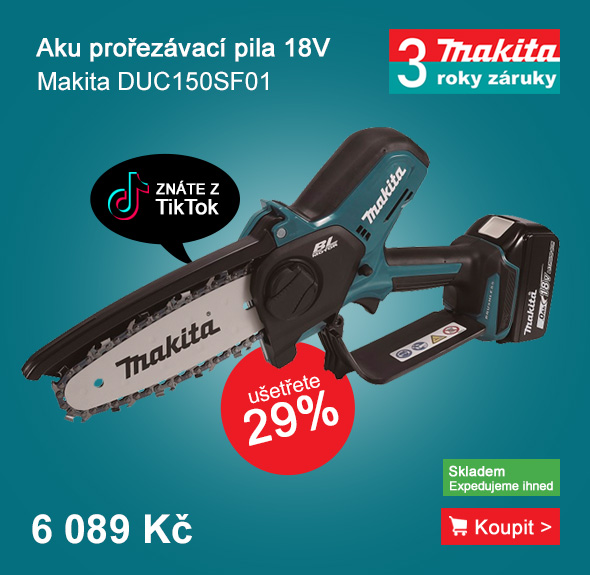 Aku prořezávací pila 150 mm Li-ion LXT 18V/1x3,0 Ah Makita DUC15