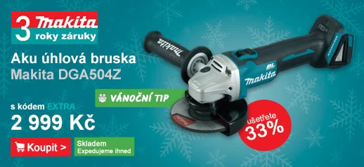 Aku úhlová bruska 125mm Li-ion 18V bez akumulátoru Makita DGA504
