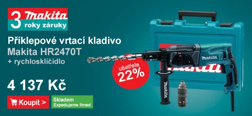 Příklepové vrtací kladivo Makita HR2470T