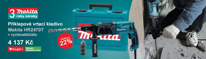 Příklepové vrtací kladivo Makita HR2470T