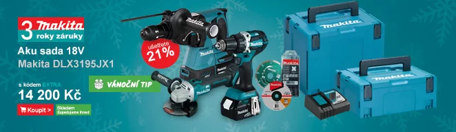 Aku sada DDF484+DGA504+DHR243 18V/2x5,0Ah Makita DLX3195JX1