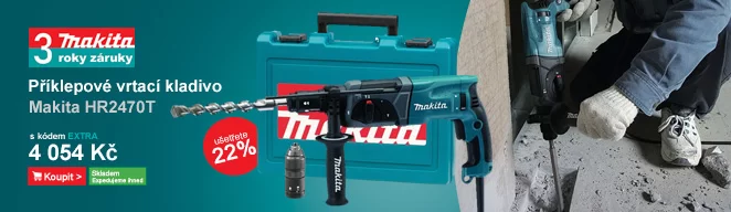 Příklepové vrtací kladivo Makita HR2470T