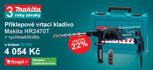Příklepové vrtací kladivo Makita HR2470T