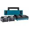 Sada Makita 2xBL4040 Li-ion XGT 40V/4,0Ah + nabíječka DC40RA 191J97-1