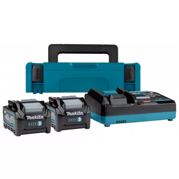 Sada Makita 2xBL4040 Li-ion XGT 40V/4,0Ah + nabíječka DC40RA 191J97-1