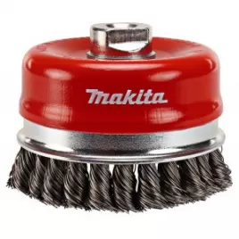 Miskový kartáč z ocelového drátu-splétaný drát 100mm Makita P-04472
