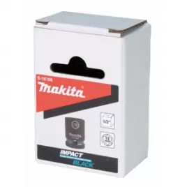 Klíč nástrčný 1/2", čtyřhran, IMPACT BLACK, 19mm Makita E-16156