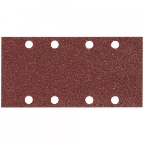 Papír brusný suchý zip 93x185mm 8 děr K80, 50ks