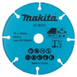 Kotouč řezný univerzál 76x1.7x10mm pro DMC300 Makita D-78374