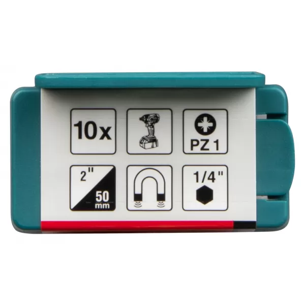 Torzní bit řady Impact Premier (E-form) PZ1-50mm, 10 ks Makita E-25993