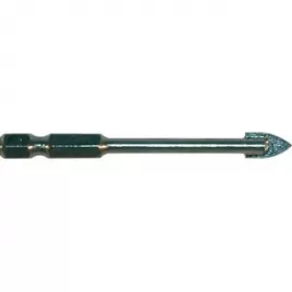 Vrták do skla/keramiky 4mm, stopka HEX 1/4" Makita D-15942