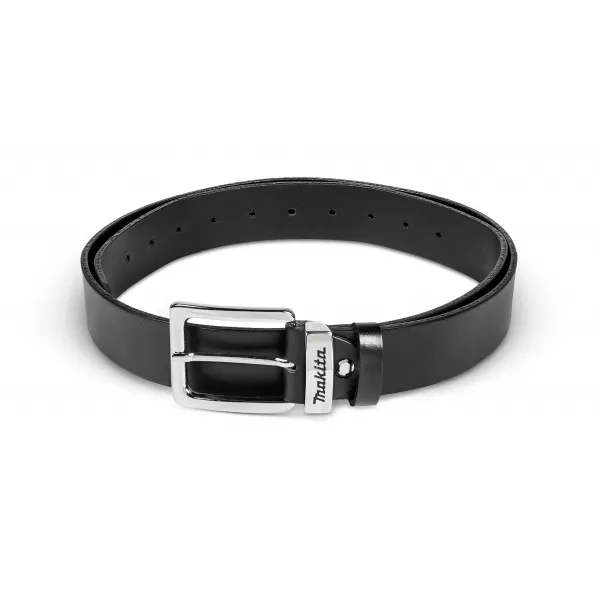 Opasek kožený černý M 1130x38mm Makita E-05359