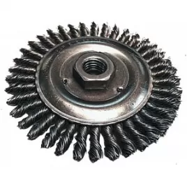 Kotoučový kartáč z ocelového drátu,splétaný drát 0,5mm,175mm Makita D-45777