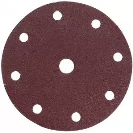 Papír brusný suchý zip 150mm 9 děr K60, 50ks