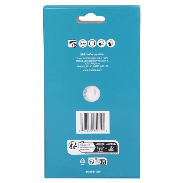 Papír brusný suchý zip 100x150 A100, 10ks Makita E-23444