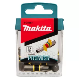 Makita Torzní bit řady Impact Premier (C-form) T40-25mm, 15 ks Makita E-25987