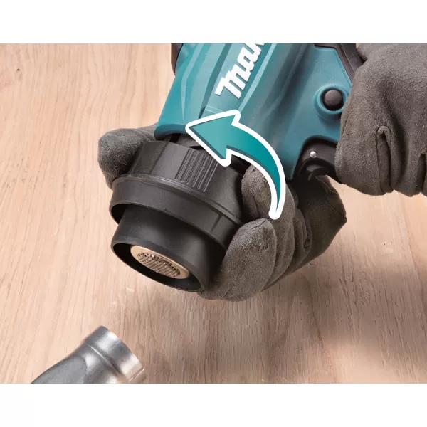 Aku horkovzdušná pistole s regulací, Li-ion XGT 40V bez aku Makita HG001GZ