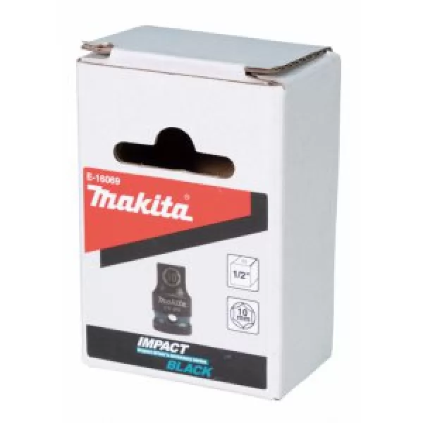Klíč nástrčný 1/2", čtyřhran, IMPACT BLACK, 10mm Makita E-16069
