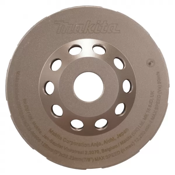 Kotouč brusný diamantový dvousegmentový 125x22.23mm Makita D-80606