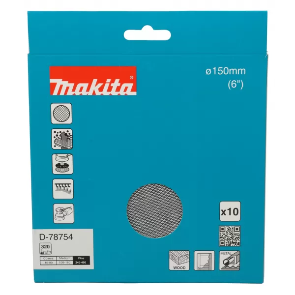 Brusný papír 150mm A320 Makita D-78754