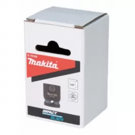 Klíč nástrčný 1/2", čtyřhran, IMPACT BLACK, 22mm Makita E-16184