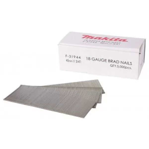Kolářské hřebíky 18GA 45mm 5000ks Makita F-31944