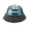 Miskovitý kartáč z ocelového drátu,vlnitý drát 0,3mm,100mm Makita D-29284