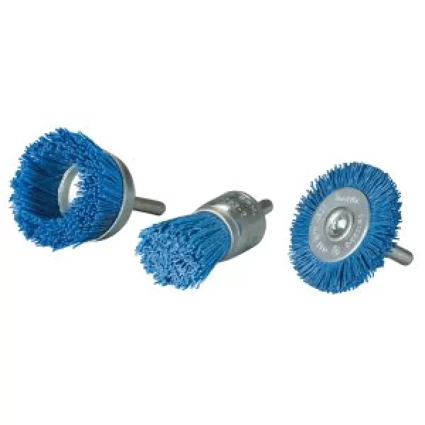 Sada nylonových kartáčů pro jemné broušení 3 ks v blistru Makita D-70758