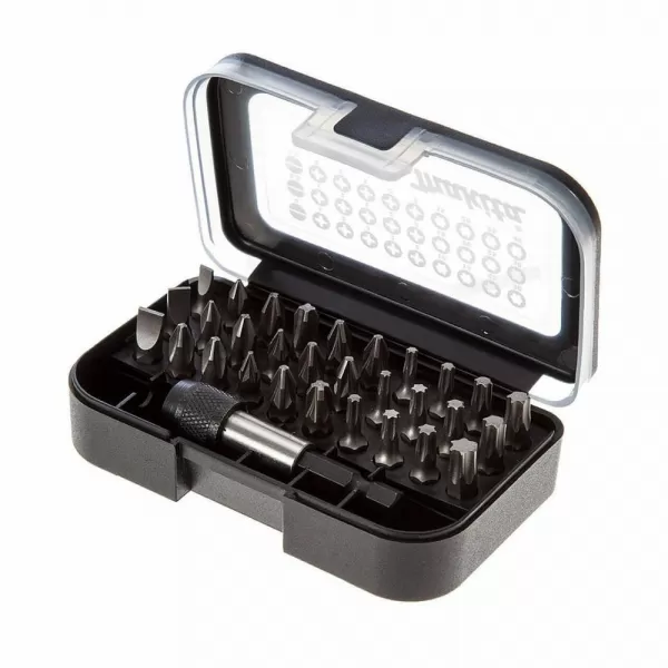 Sada bitů 1/4" 31 ks v plastové krabičce, 12 bal Makita D-30667-12