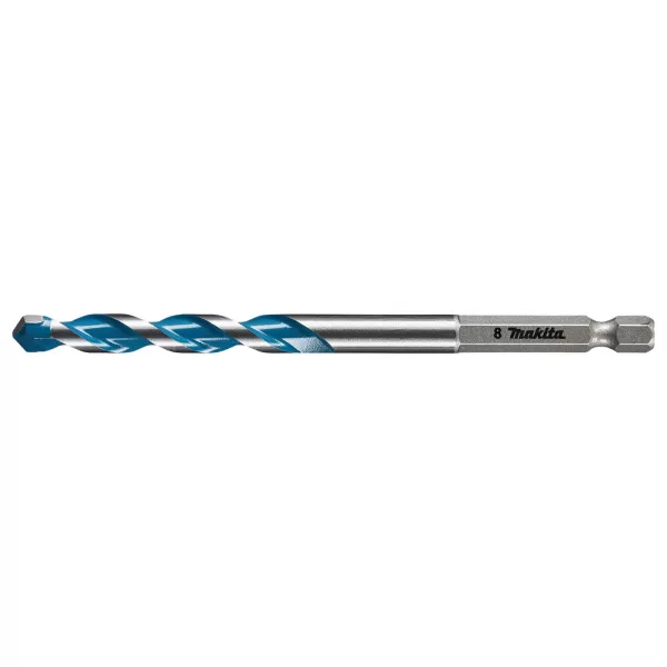 Makita Vrták pro multimateriál TCT stopka šestihran 1/4´´ 8x120mm Makita E-15045