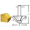 Fazetová/hranová fréza s ložiskem stopka 8 mm,34,9x16x59 mm Makita D-48692