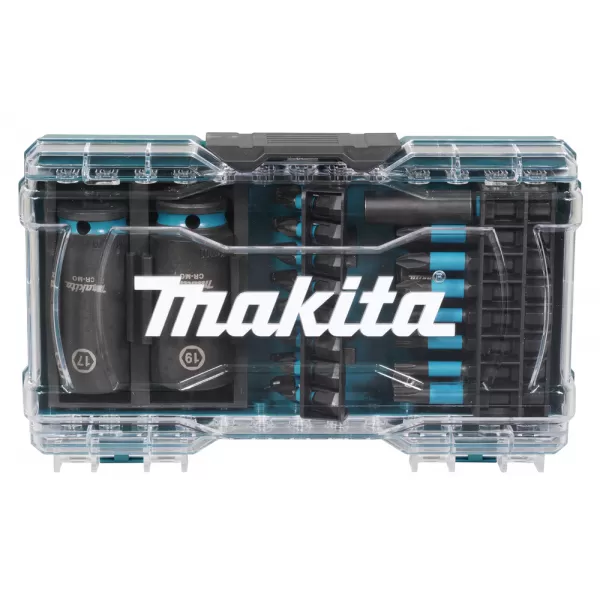 Sada torzních bitů 1/4" IMPACT BLACK 30 ks v plastové krabičce Makita E-22903