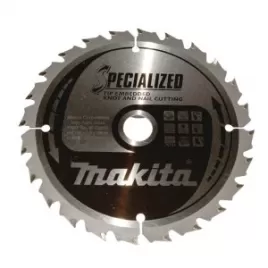 Kotouč pilový dřevo SPECIALIZED se zapuštěnými zuby 165x2x20mm 24Z Makita B-33093