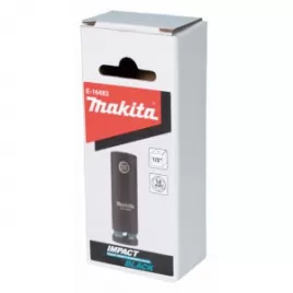Klíč nástrčný prodloužený 1/2", čtyřhran, IMPACT BLACK, 18mm Makita E-16483