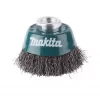 Miskovitý kartáč z ocelového drátu,vlnitý drát 0,3mm,60mm Makita D-24072