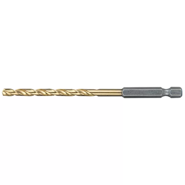 Vrták do kovu HSS-TiN 12x101/150mm, stopka HEX 1/4" Makita D-15849