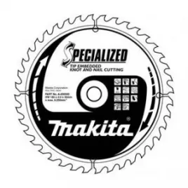 Kotouč pilový dřevo SPECIALIZED se zapuštěnými zuby 355x3x30mm 40Z Makita B-09466