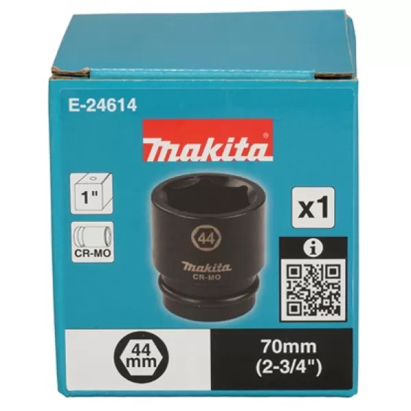 Klíč nástrčný 1", čtyřhran, 44x70 mm Makita E-24614