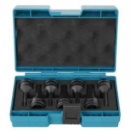 Sada nástrčných klíčů čtyřhran 1/2" IMPACT BLACK 7 ks v plastové krabičce Makita E-23628