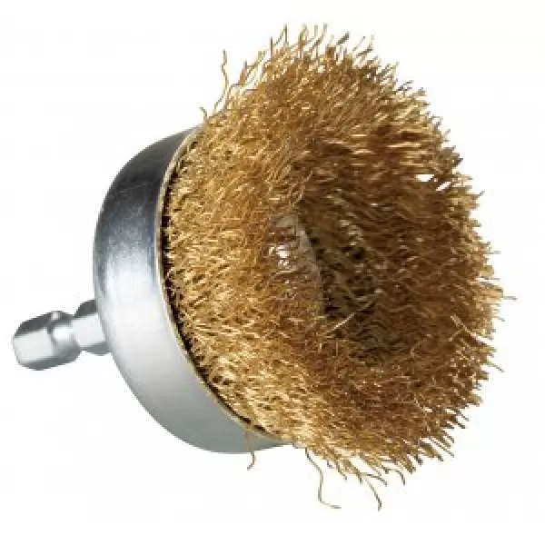 Miskovitý kartáč potažený mosazí pr. 50 mm Makita D-73617