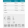Brašna na kladivo 110x65x165mm Makita E-15300