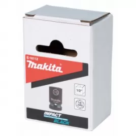 Klíč nástrčný 1/2", čtyřhran, IMPACT BLACK, 15mm Makita E-16112