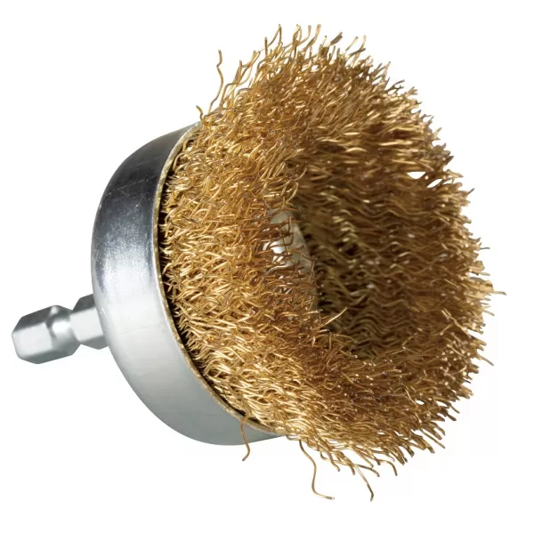 Miskovitý kartáč potažený mosazí pr. 50 mm Makita D-73617