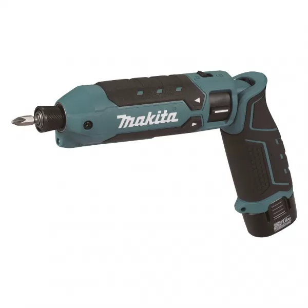 Aku rázový šroubovák v kufru Li-ion 7,2V/2x1,5Ah Makita TD023DSE