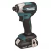 Aku rázový šroubovák 1/4" Li-ion LXTB 18V/2x2,0 Ah Makita DTD158WVE