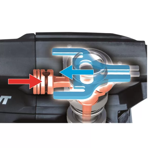 Aku kladivo s AWS Li-ion XGT 40V/2x4,0Ah,kufr Makita HR008GU203