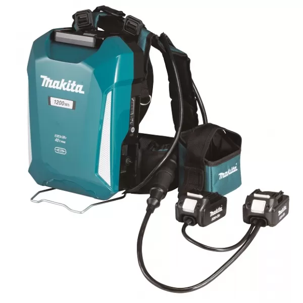 Makita Zdroj externí zádový Li-ion 36V/33,5Ah PDC1200 pro LXT/XGT a adaptérem 2x18V