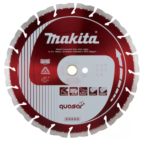 Kotouč řezný diamantový Quasar 300x20/25,4mm Makita B-17588