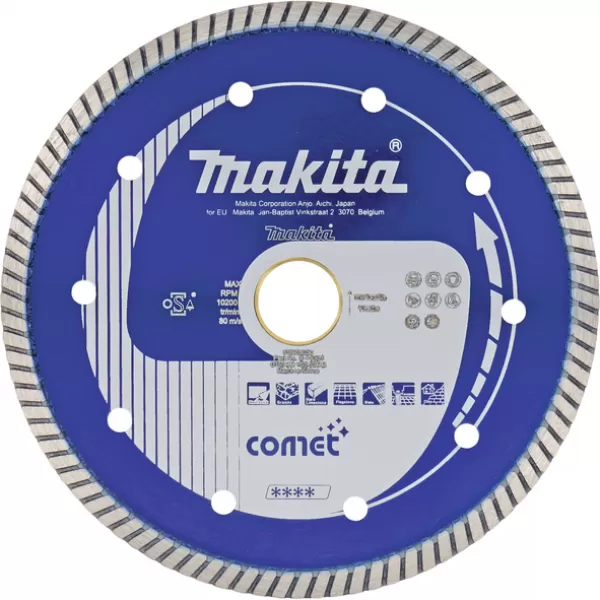 Kotouč řezný diamantový Comet Turbo 175x22,23mm Makita B-13013